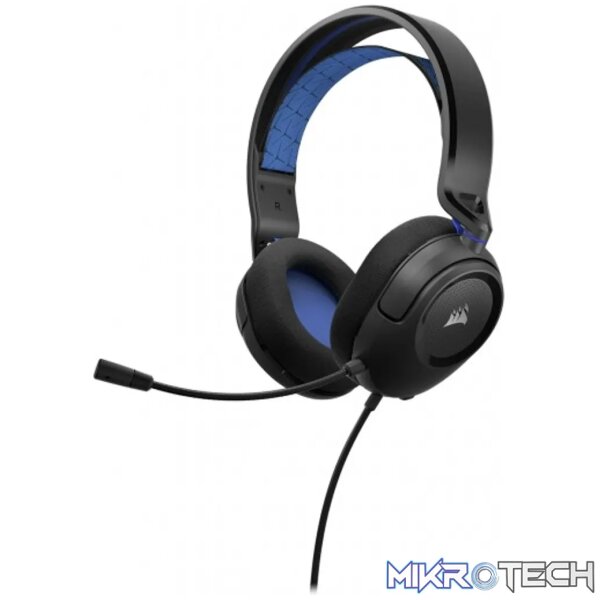 Corsair HS35 v2 Multiplatform Gaming Headset; Blue Corsair HS35 v2 Multiplatform Gaming Headset; Blue