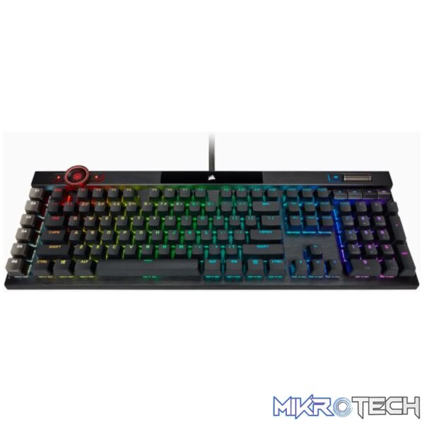 Corsair K100 RGB keyboard USB QWERTZ Dutch Black - Image 26