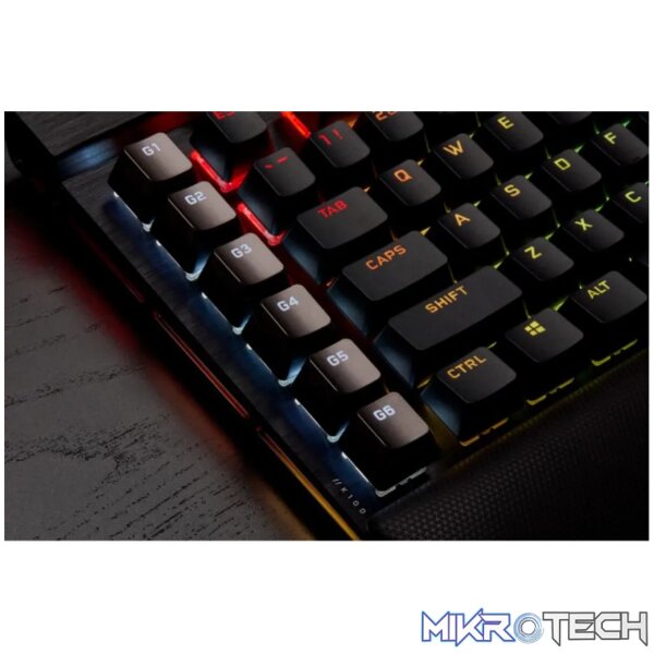 Corsair K100 RGB keyboard USB QWERTZ Dutch Black - Image 40