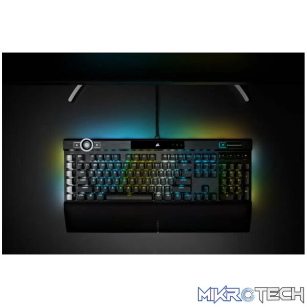 Corsair K100 RGB keyboard USB QWERTZ Dutch Black - Image 55
