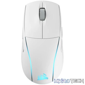 Corsair M75 Wireless Lightweight RGB Gaming Mouse;Slip[stream + Bluetooth; White.