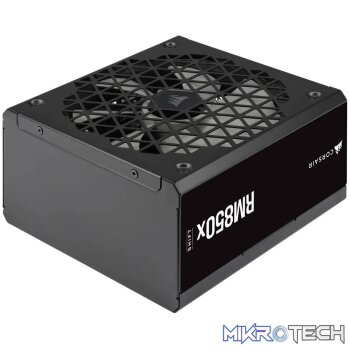 Corsair RM Series™ RM850x Shift — 850 Watt 80 PLUS Gold Fully Modular ATX PSU; ATX 3.0; PCI-E 5.0; 10yr Warranty.