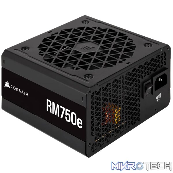 Corsair RM750e, 750 W, 100 - 240 V, 47 - 63 Hz, 5 A, 10 A, 110 W - Image 8