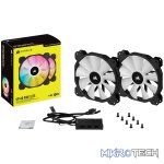 Corsair SP140 RGB ELITE Computer case Fan 14 cm Black 2 pc(s) - Image 11