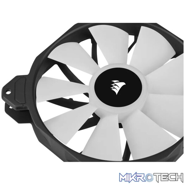 Corsair SP140 RGB ELITE, Fan, 14 cm, 450 RPM, 1200 RPM, 18 dB, 68.1 cfm - Image 8