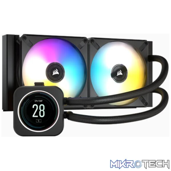 Corsair Wasserkühler ICue H100i Elite LCD Corsair Wasserkühler ICue H100i Elite LCD