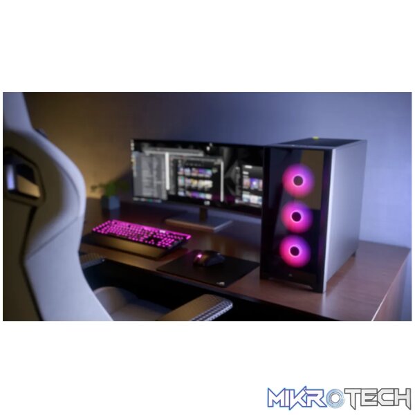 Corsair iCUE 4000X RGB Midi Tower Black - Image 28