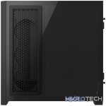 Corsair iCUE 5000X RGB, Midi Tower, PC, Black, ATX, EATX, ITX, micro ATX, Mini-ITX, Plastic, Steel, Tempered glass, Gaming - Image 17