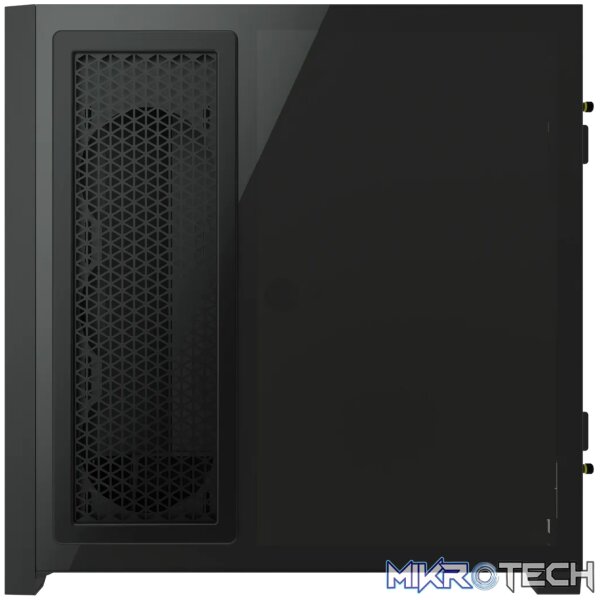 Corsair iCUE 5000X RGB, Midi Tower, PC, Black, ATX, EATX, ITX, micro ATX, Mini-ITX, Plastic, Steel, Tempered glass, Gaming - Image 17