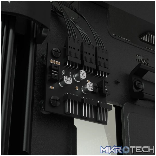 Corsair iCUE 5000X RGB, Midi Tower, PC, Black, ATX, EATX, ITX, micro ATX, Mini-ITX, Plastic, Steel, Tempered glass, Gaming - Image 27