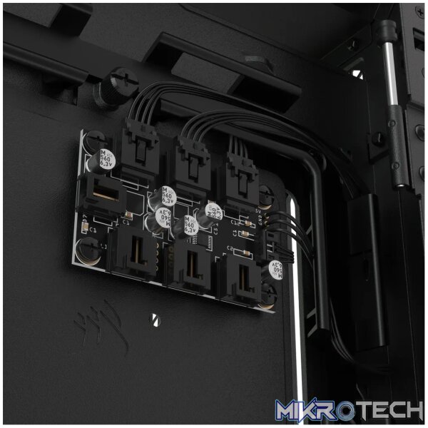Corsair iCUE 5000X RGB, Midi Tower, PC, Black, ATX, EATX, ITX, micro ATX, Mini-ITX, Plastic, Steel, Tempered glass, Gaming - Image 30