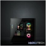 Corsair iCUE 5000X RGB, Midi Tower, PC, Black, ATX, EATX, ITX, micro ATX, Mini-ITX, Plastic, Steel, Tempered glass, Gaming - Image 40