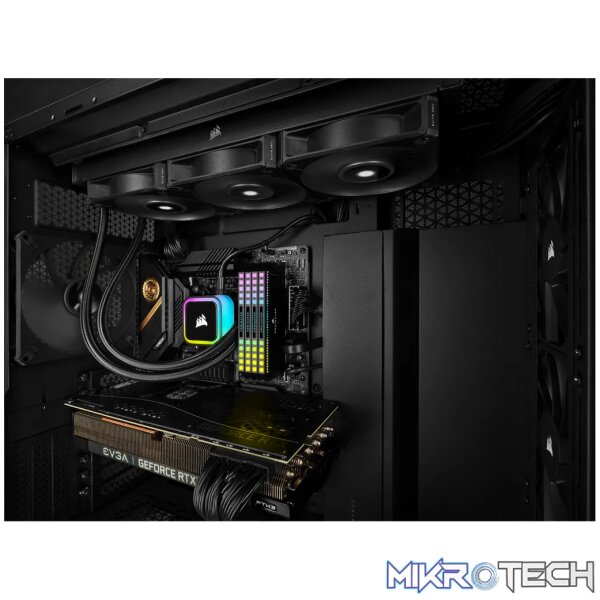 Corsair iCUE H150i ELITE Processor All-in-one Liquid Cooler Black CW-9060060-WW - Image 11