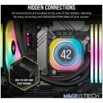Corsair iCUE LINK H150i LCD, Air cooler, 12 cm, 480 RPM, 2400 RPM, 63.1 cfm, Black - Image 10