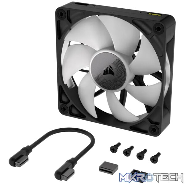 Corsair iCUE LINK RX120 RGB, Fan, 12 cm, 400 RPM, 2100 RPM, 36 dB, 73.5 cfm - Image 9