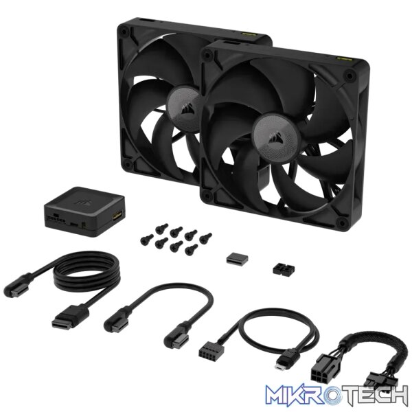 Corsair iCUE LINK RX140, Fan, 14 cm, 300 RPM, 1700 RPM, 36 dB, 95.7 cfm - Image 9