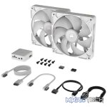 Corsair iCUE Link RX140 RGB 140mm PWM 1700 RPM PC Case Fan Twin Pack - White CO-9051024-WW - Image 9