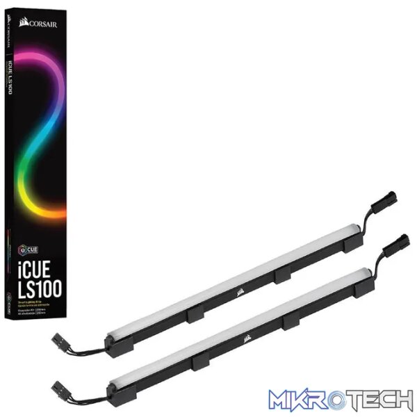 Corsair iCUE LS100 Smart Lighting Strip Expansion Kit 250mm Corsair iCUE LS100 Smart Lighting Strip Expansion Kit 250mm