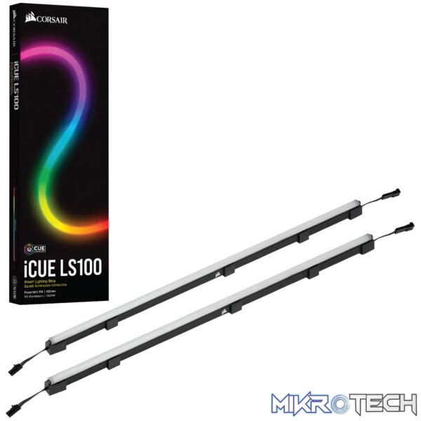 Corsair iCUE LS100 Smart Lighting Strip Expansion Kit 450mm Corsair iCUE LS100 Smart Lighting Strip Expansion Kit 450mm