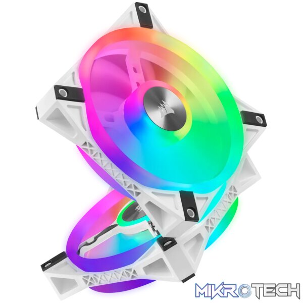 Corsair iCUE QL120 Computer Case Triple Fan Kit 12cm White CO-9050104-WW - Image 13