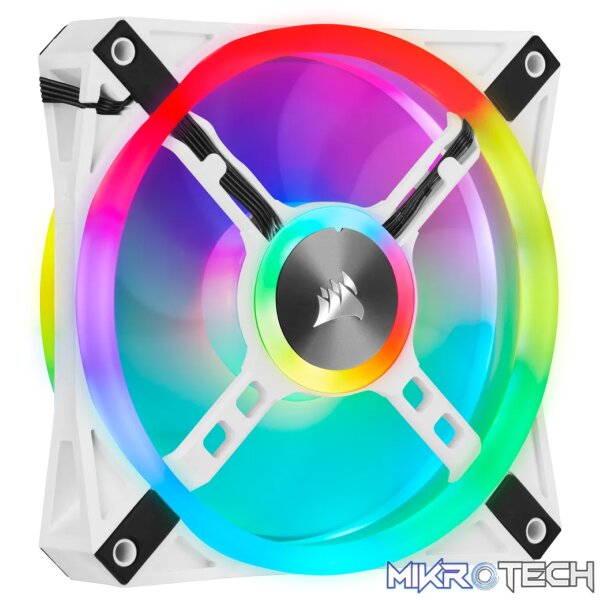 Corsair iCUE QL120 Computer Case Triple Fan Kit 12cm White CO-9050104-WW - Image 7