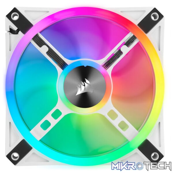Corsair iCUE QL120 Computer Case Triple Fan Kit 12cm White CO-9050104-WW - Image 9