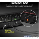 Corsair K70 RGB TKL Champion Series Optical-Mechanical Gaming Keyboard - Image 5