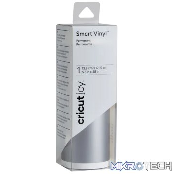 Cricut Joy Smart Vinyl Permanent 5.5x48" (Silver)