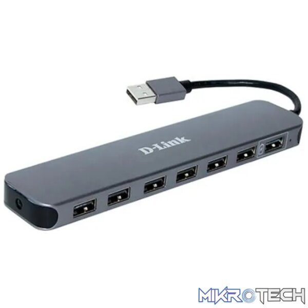 D-LINK 7 PORT USB HUB - POWERED HUB - 2 x Fastcharge ports D-LINK 7 PORT USB HUB - POWERED HUB - 2 x Fastcharge ports