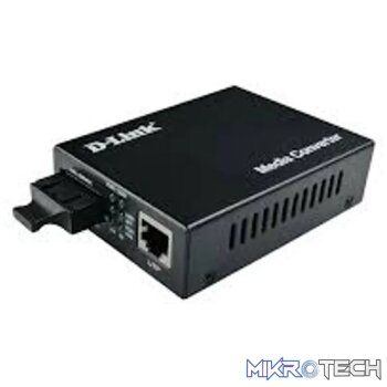 D-Link 100Base-TX to 100Base-FX Single-mode Fiber (40km; SC) Media Converter - (ORDER ON REQUEST ONLY)