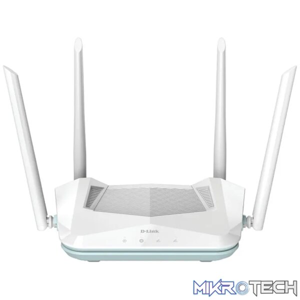 D-Link AX1500 Smart Router Dual-band 2x2 Wi-Fi 6; Up to 1200Mbps (5GHz) and 300Mbps (2.4GHz) speeds D-Link AX1500 Smart Router Dual-band 2x2 Wi-Fi 6; Up to 1200Mbps (5GHz) and 300Mbps (2.4GHz) speeds