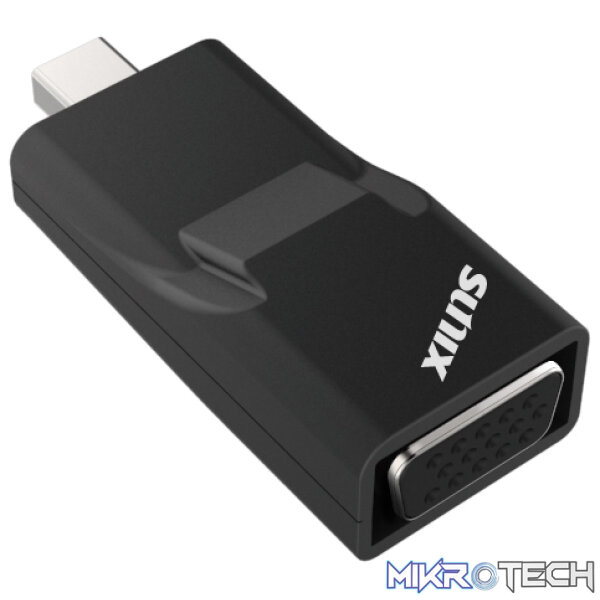 D2V27C0 Sunix D2V27C0 Mini DisplayPort to VGA Dongle - Image 1