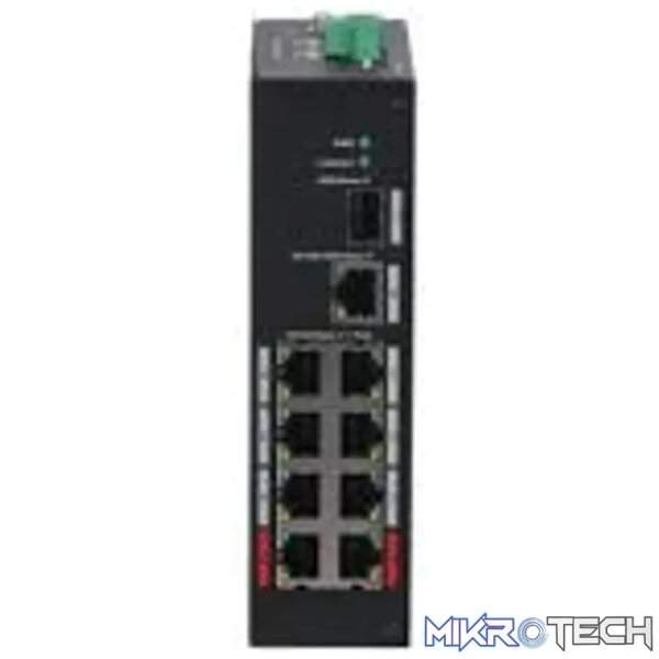 Dahua 10-Port Unmanaged Desktop Switch with 8 Port PoE Dahua 10-Port Unmanaged Desktop Switch with 8 Port PoE
