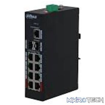 Dahua 11-Port Unmanaged Desktop Switch with 8-Port PoE