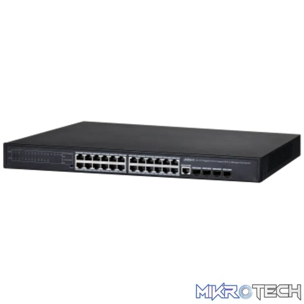 Dahua 24-Port PoE Gigabit Managed Switch Layer 2 network management PoE switch Dahua 24-Port PoE Gigabit Managed Switch Layer 2 network management PoE switch