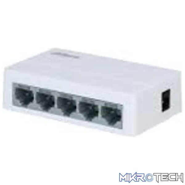 Dahua 5-Port Desktop Fast Ethernet Switch Dahua 5-Port Desktop Fast Ethernet Switch