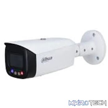 Dahua 5MP Full-color Active Deterrence Fixed-focal Bullet WizSense Network Camera  (2592 × 1944) built in mic