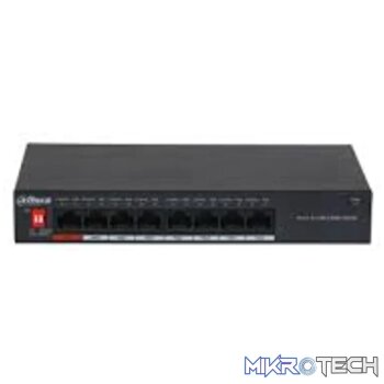 Dahua 8-Port Unmanaged Desktop Switch with 8 Port PoE