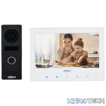Dahua Video Intercom KIT; 7'' TFT screen;Video intercom function:Unlock;voice call;video call