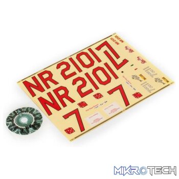 * Decal Sheet: UMX Gee Bee R2