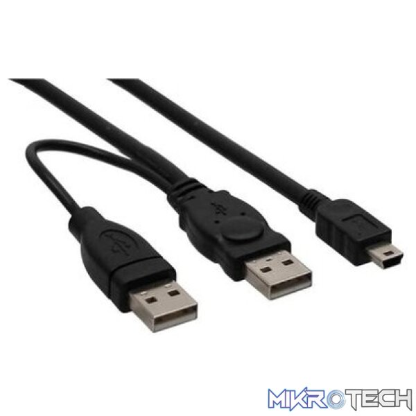 Digitech Dual USB & Mini USB Charger Black Digitech Dual USB & Mini USB Charger Black