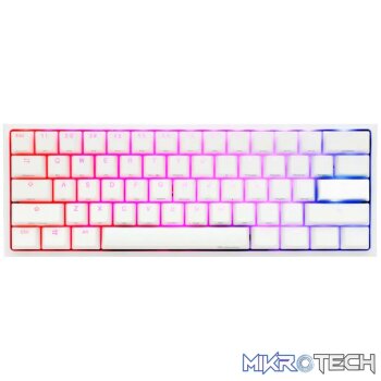 Ducky Keyboard One 2 Pro 60% -White- Cherry Black .