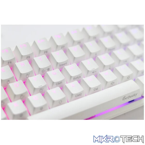 Ducky Keyboard One 2 Pro 60% -White- Cherry Brown . - Image 5