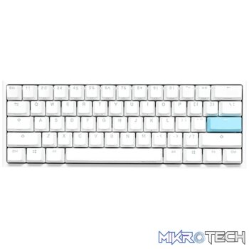 Ducky Keyboard One 2 Pro 60% -White- Cherry Silent Red.