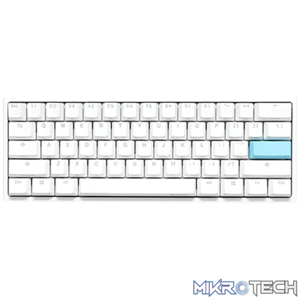 Ducky Keyboard One 2 Pro 60% -White- Cherry Silent Red. Ducky Keyboard One 2 Pro 60% -White- Cherry Silent Red.