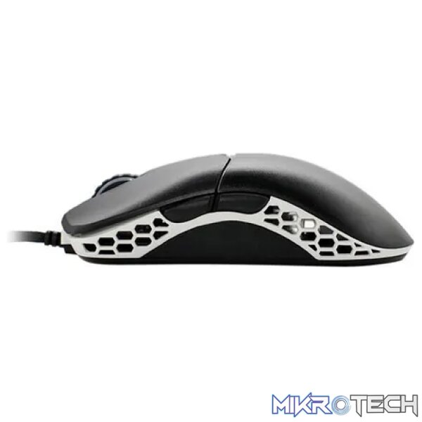 Ducky Mouse Feather Black and White - Huano Blue switches. - Image 2