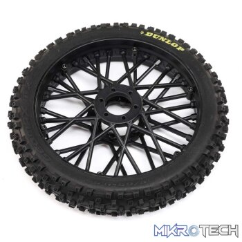 Dunlop MX53 Front Tire Mounted