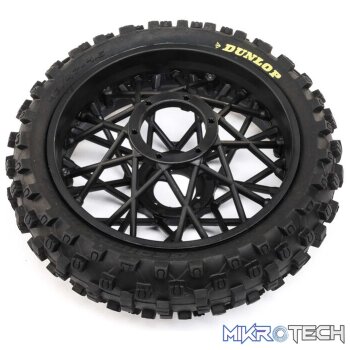 Dunlop MX53 Rear Tire Mounted