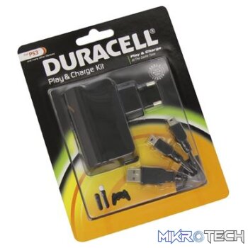 Duracell Play & Charge Kit For PS3