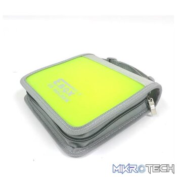 E-Box 32 CD Green Transparent Holder